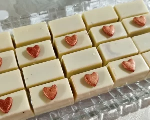 Bombom de caramelo salgado